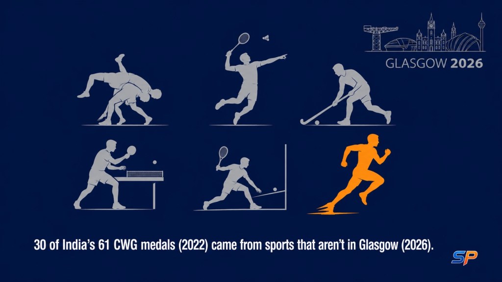 30 of India’s 61 CWG medals(2022) came from sports that aren’t in&nbsp;Glasgow(2026)